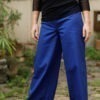 Pantalon "On the floor" bleu outremer