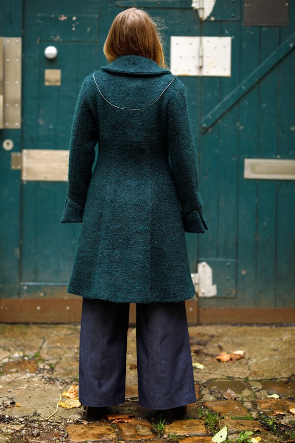 Manteau Franca vert bouteille – Image 4